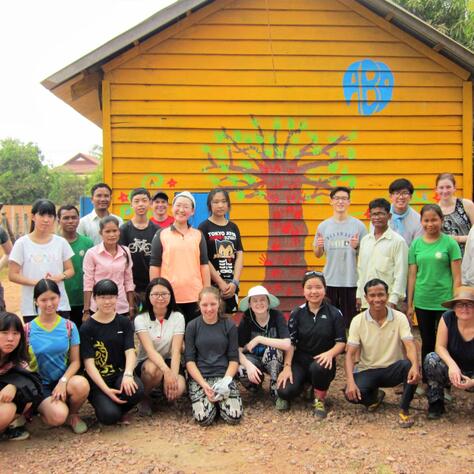 校园环境 | 大连华美学校 - activity and campus