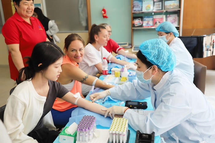 blood donation at school