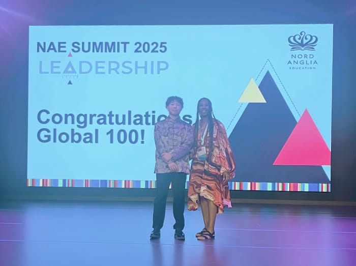 Michae and Dr. Leslie Williams, Group Head of Social Impact