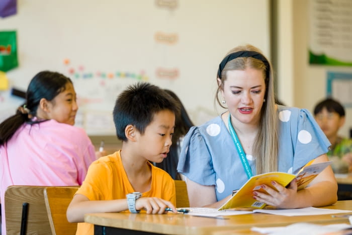 international school classroom